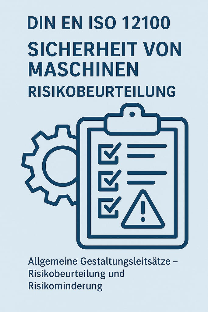 DIN EN ISO 12100
SICHERHEIT VON MASCHINEN
RISIKOBEURTEILUNG
Allgemeine Gestaltungsleitsätze - Risikobeurteilungen und Risikominderungen